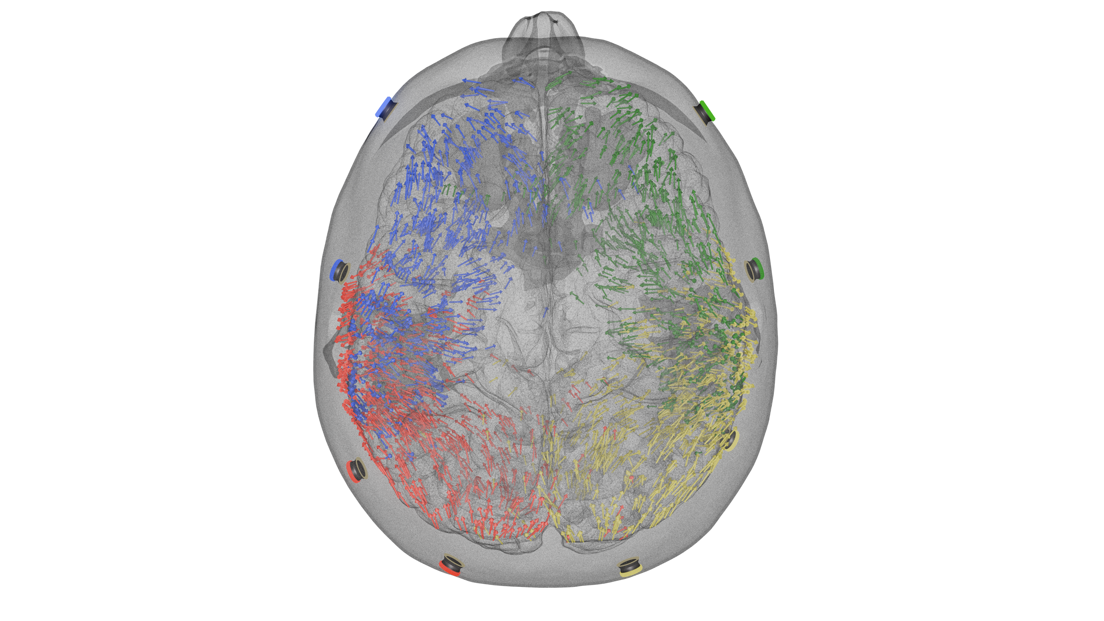 4-Channel individual HF vector field