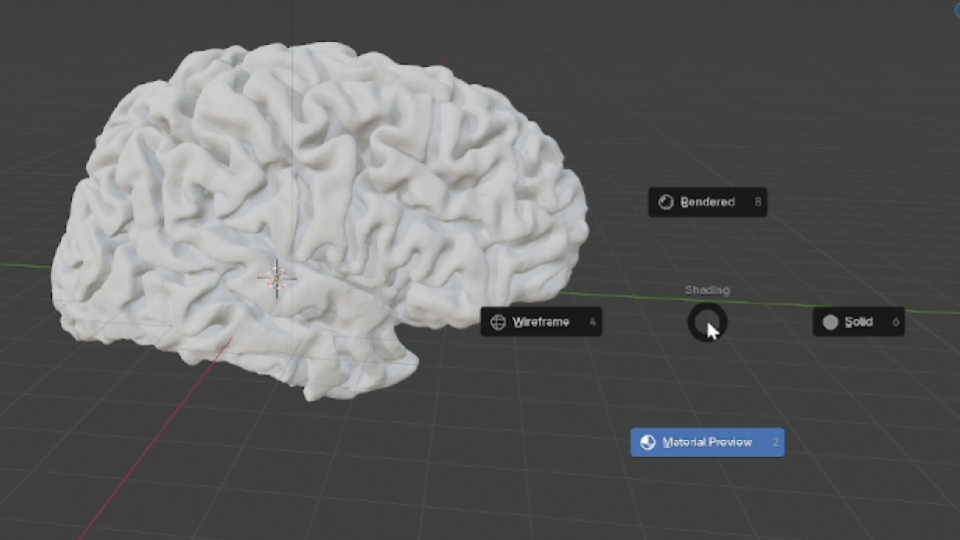 Material Preview mode
