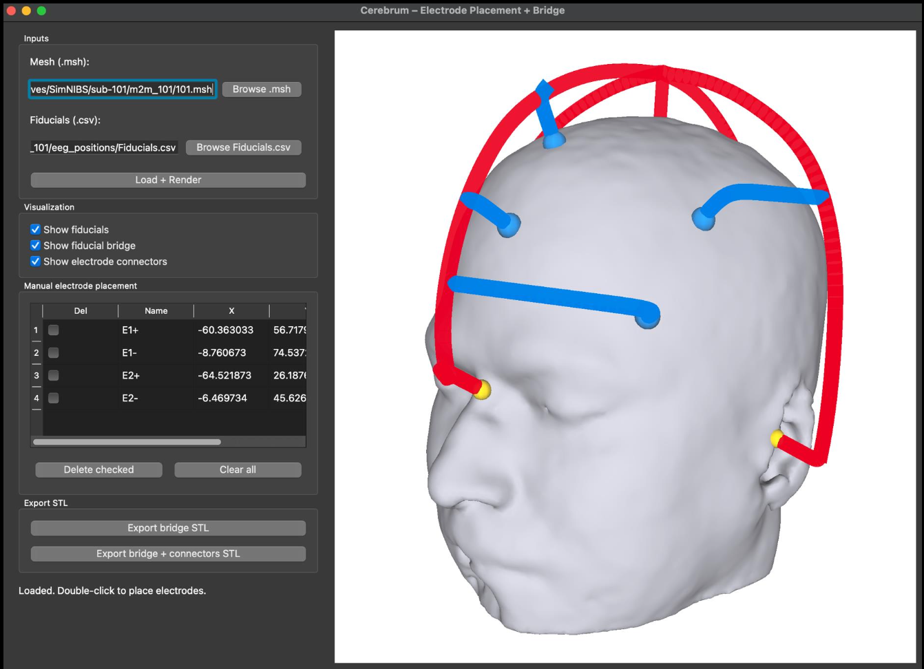 Cerebro GUI interface screenshot